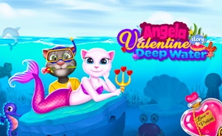 Image Cat Girl Valentine Story Deep Water
