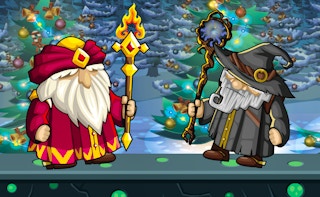 Image Wizard Santa Jump